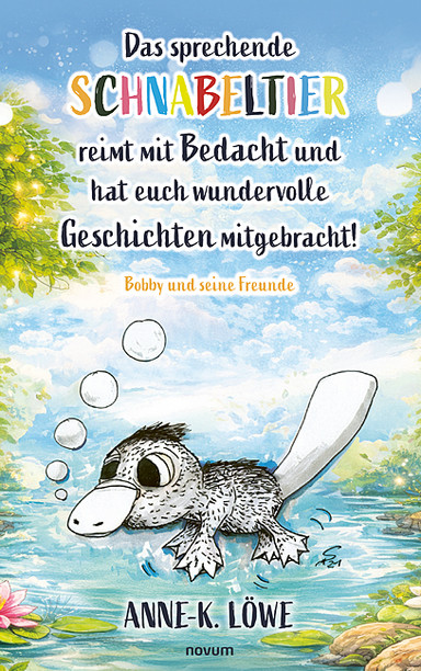 Das sprechende Schnabeltier reimt mit Bedacht und hat euch wundervolle Geschichten mitgebracht! Cover: Das sprechende Schnabeltier reimt mit Bedacht und hat euch wundervolle Geschichten mitgebracht!