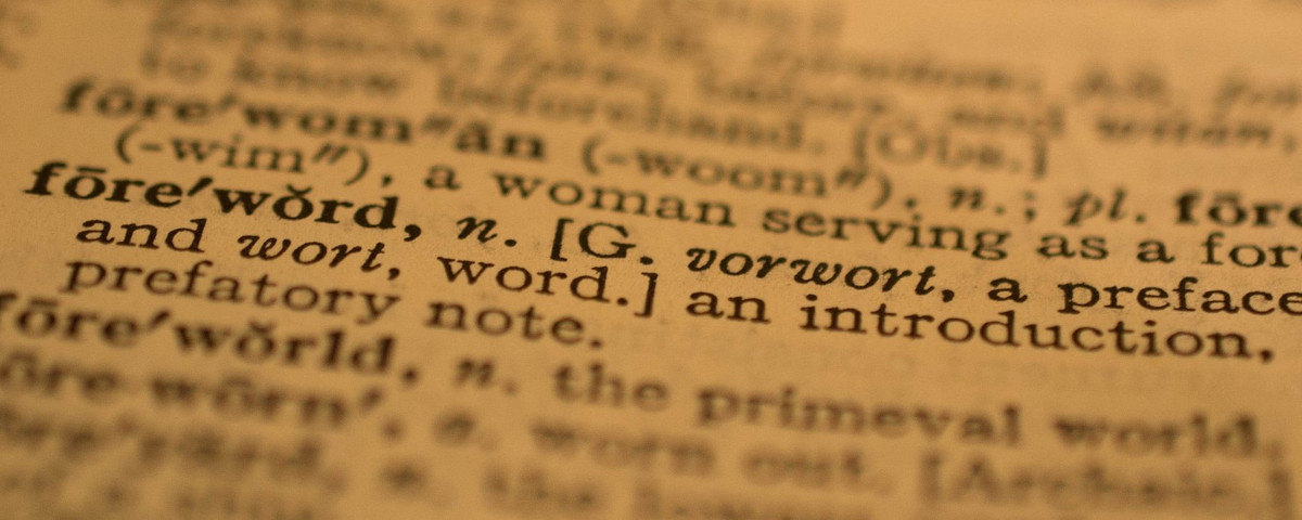Vorwort texte aus Wörterbuch