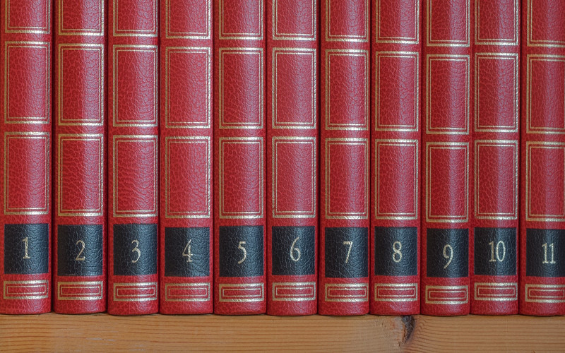 Bücher rote Cover Sachbücher