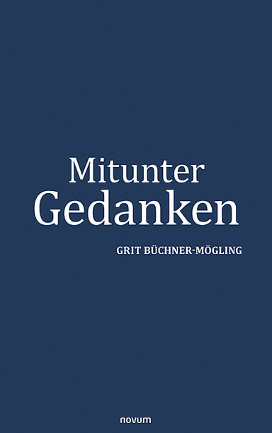 Mitunter Gedanken Cover: Mitunter Gedanken