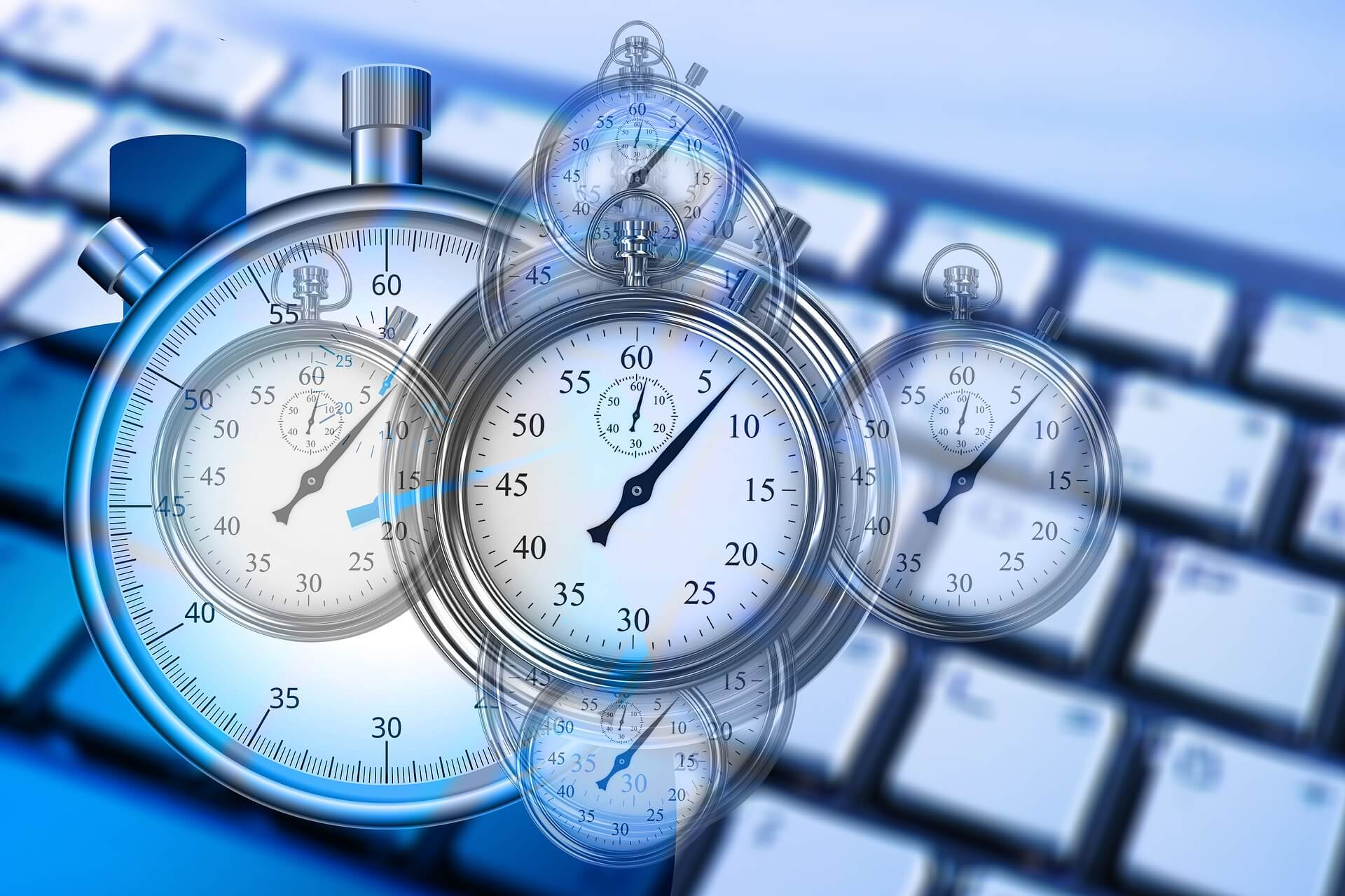 Tipps gegen Prokrastination - Stopper-Uhr 