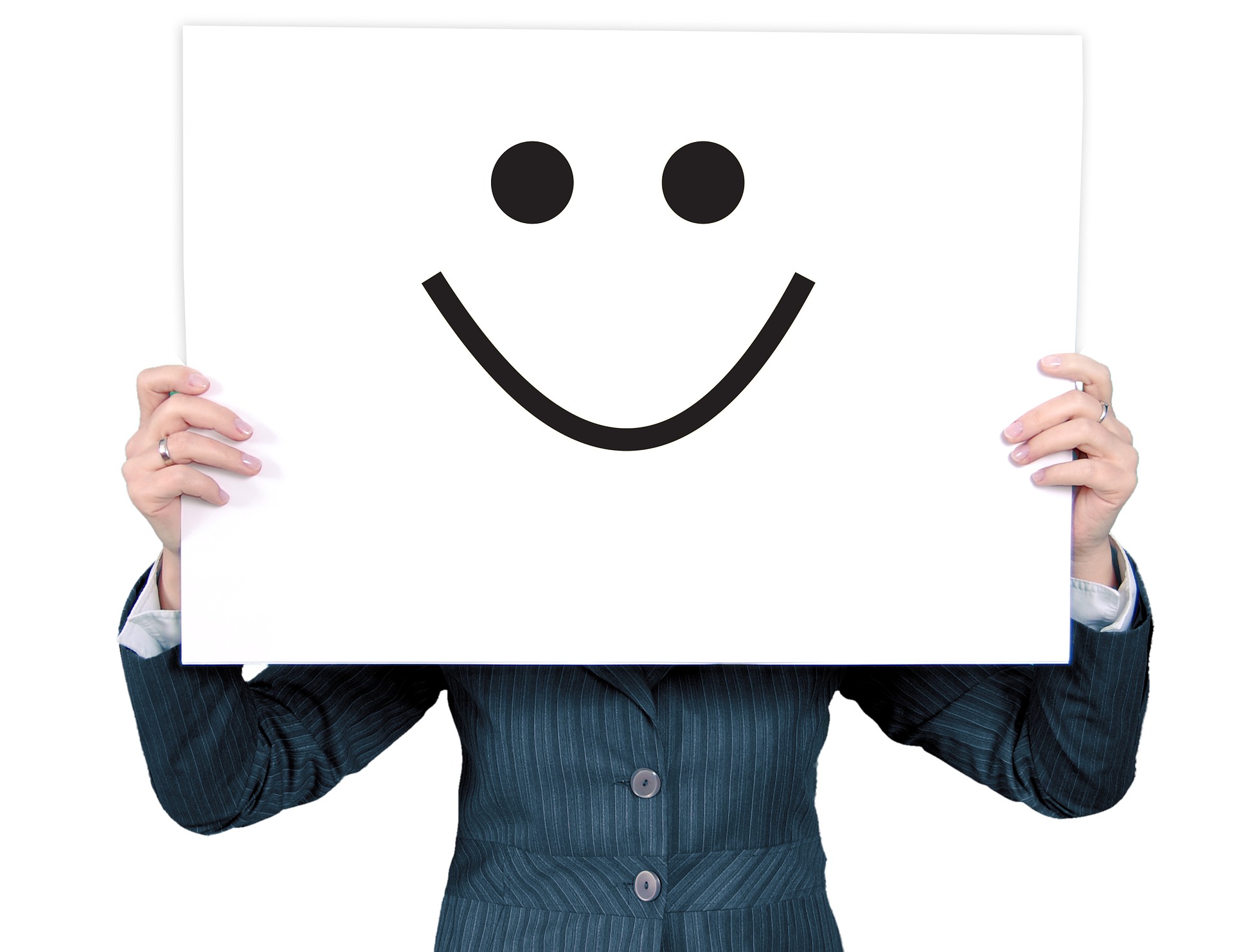 Buch herausgeben - Bild mit Smile
